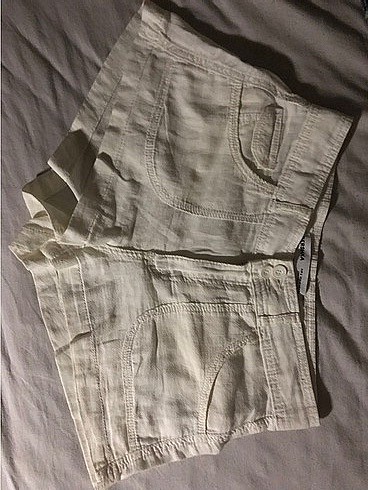 Bershka bershka mini keten şort