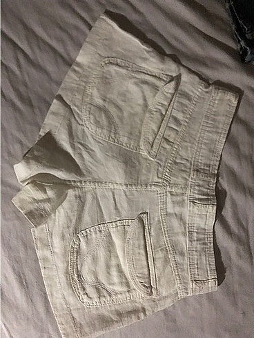 s Beden bershka mini keten şort