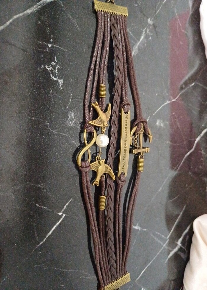 Çok Katmanlı Örgülü Bileklik - Görsel 3