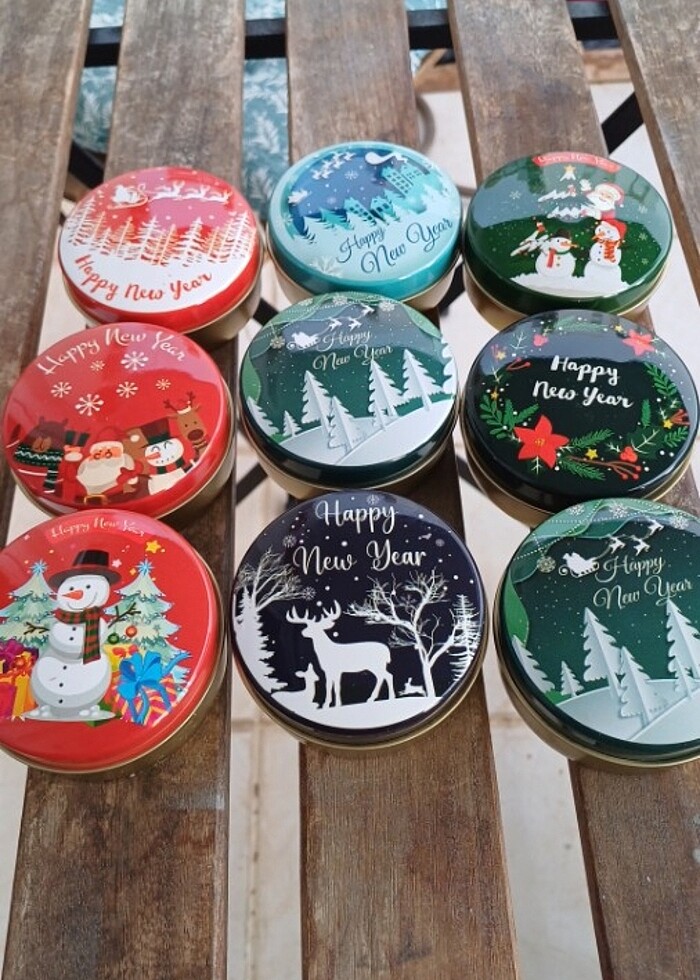 Teneke kutuda yılbaşı mumu - Görsel 3