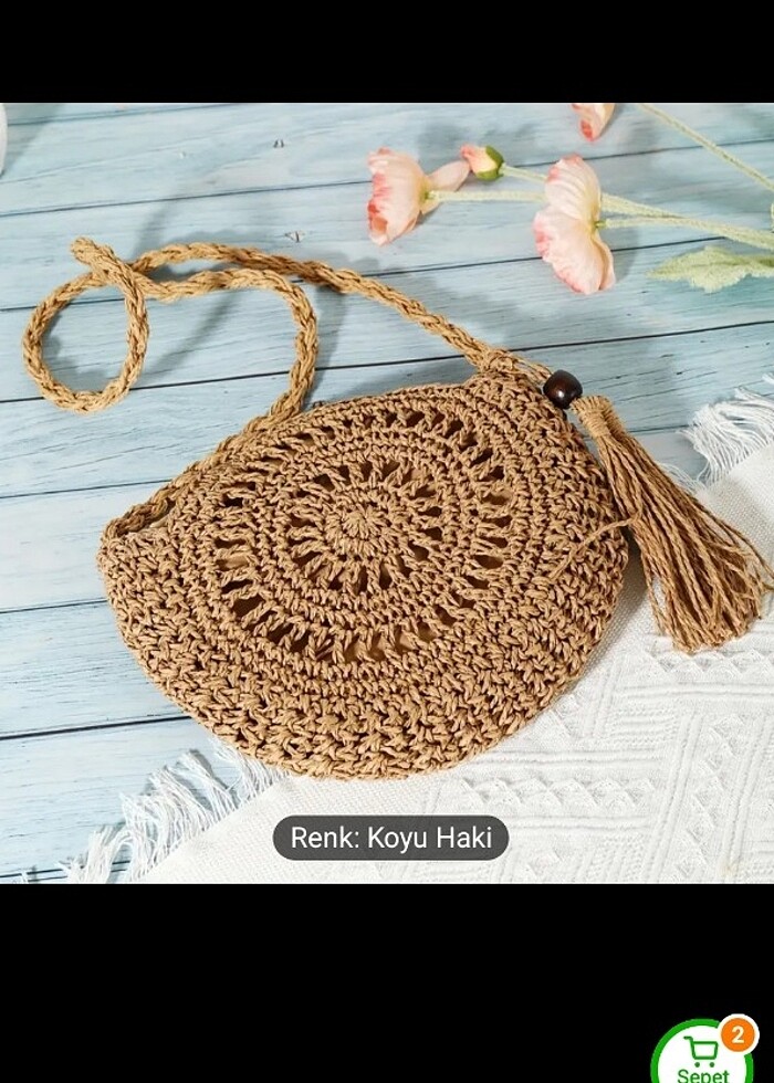 Sıfır Hasır Çanta  - Görsel 2