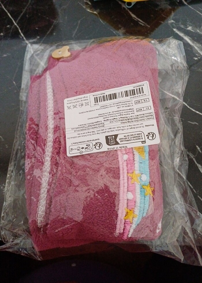 Sıfır sihirli Mikrofiber Saç Kurutma Havlusu - Görsel 3