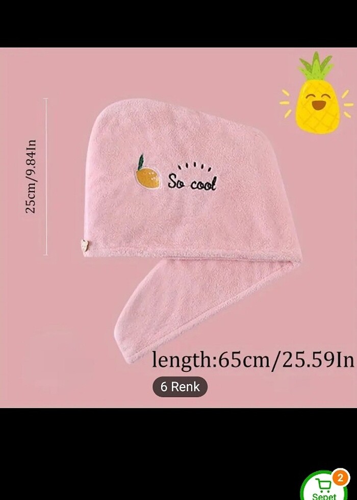 Sıfır sihirli Mikrofiber Saç Kurutma Havlusu - Görsel 4