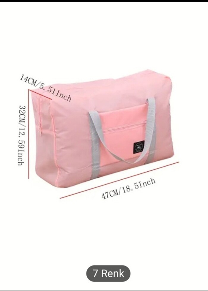 Sıfır Taşınabilir Hareketli Bagaj Çantası  - Görsel 3