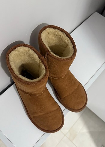 Ugg Taba Kahverengi Süet Kadın Bot