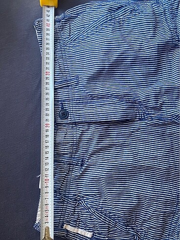 31 Beden çeşitli Renk Mavi Jeans Bermuda Şort