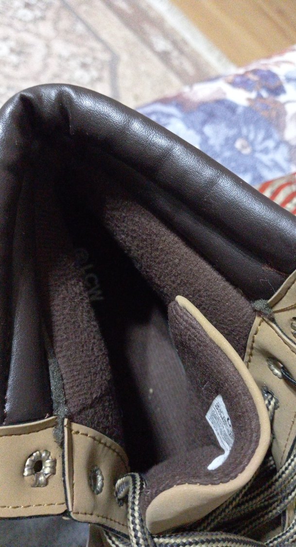 kahverengi Erkek  bayan Spor Ayakkabı Bağcığı 38 numara - Görsel 3