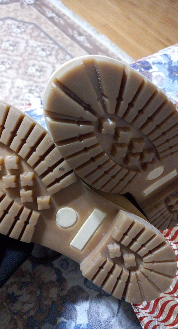 kahverengi Erkek  bayan Spor Ayakkabı Bağcığı 38 numara - Görsel 4