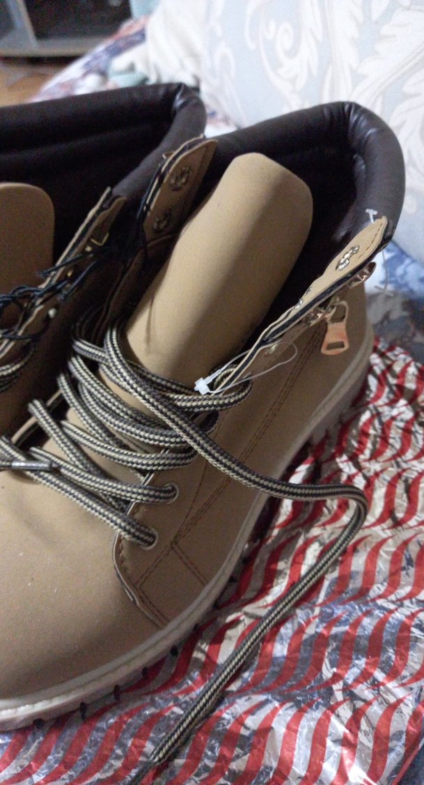 kahverengi Erkek  bayan Spor Ayakkabı Bağcığı 38 numara - Görsel 5