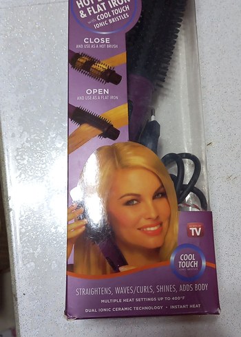 Mor Saç Şekillendirici Fırça - Görsel 3