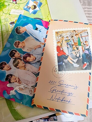 BTS 2 Adet Defter