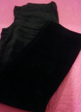 Siyah kadife pantolon