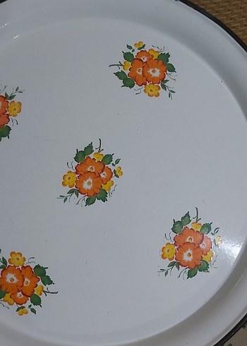 Büyük emaye sini - Görsel 3