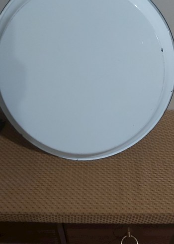 Büyük emaye sini - Görsel 7