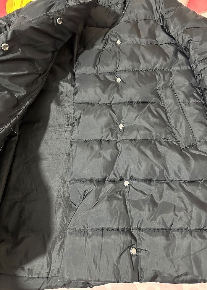 DeFacto Kadın Siyah mont - Görsel 2