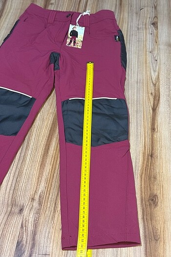 7 Yaş Beden bordo Renk YURTDIŞINDAN OUTDOOR PANTOLON