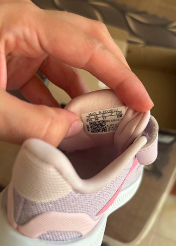 Kız Çocuk Pembe Cırt Cırtlı Spor Ayakkabı - Görsel 2