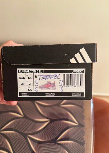 Kız Çocuk Pembe Cırt Cırtlı Spor Ayakkabı - Görsel 5