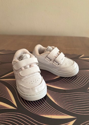 Beyaz Erkek Çocuk Spor Ayakkabı Velcro - Görsel 3