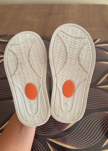 Beyaz Erkek Çocuk Spor Ayakkabı Velcro - Görsel 2