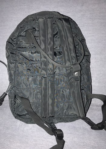 Siyah Fermuarlı Kadın Sırt Çantası - Görsel 2