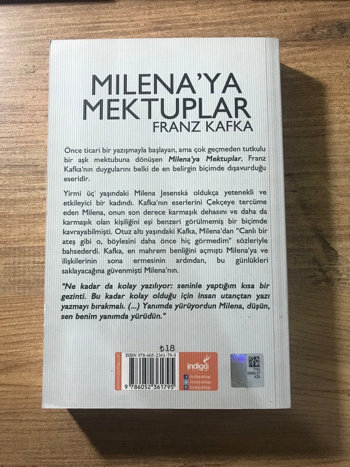 Milena'ya Mektuplar - Franz Kafka - Görsel 2