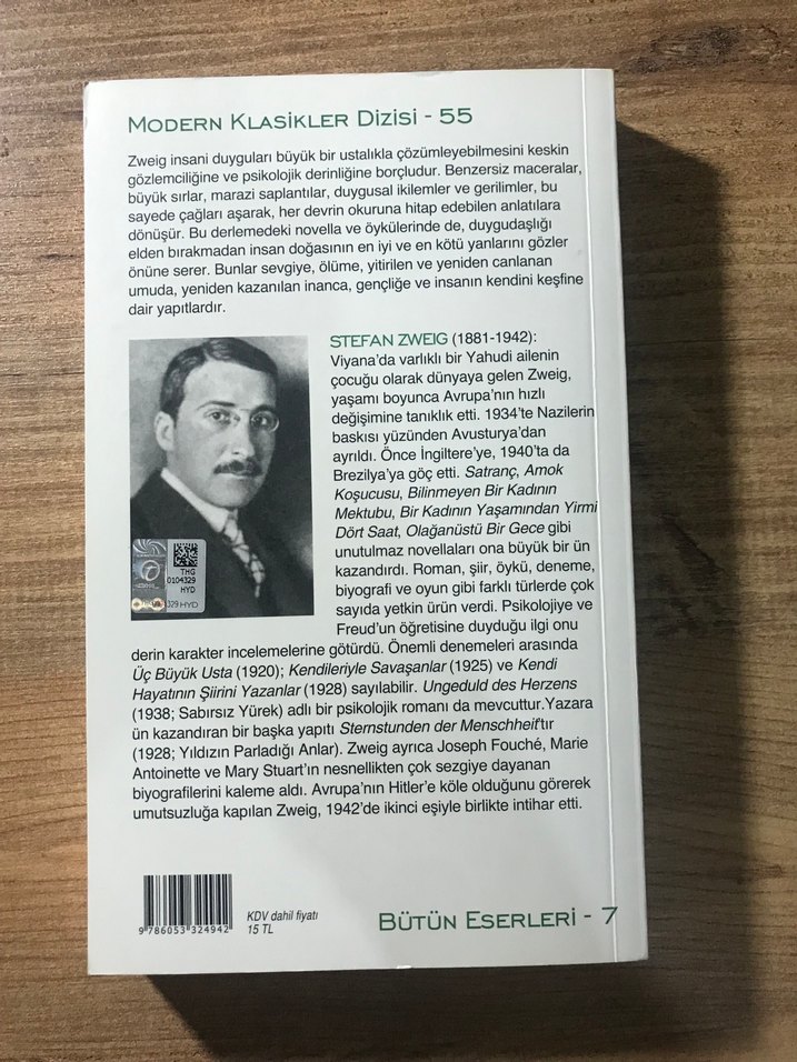 Karmaşık Duygular - Stefan Zweig - Görsel 2