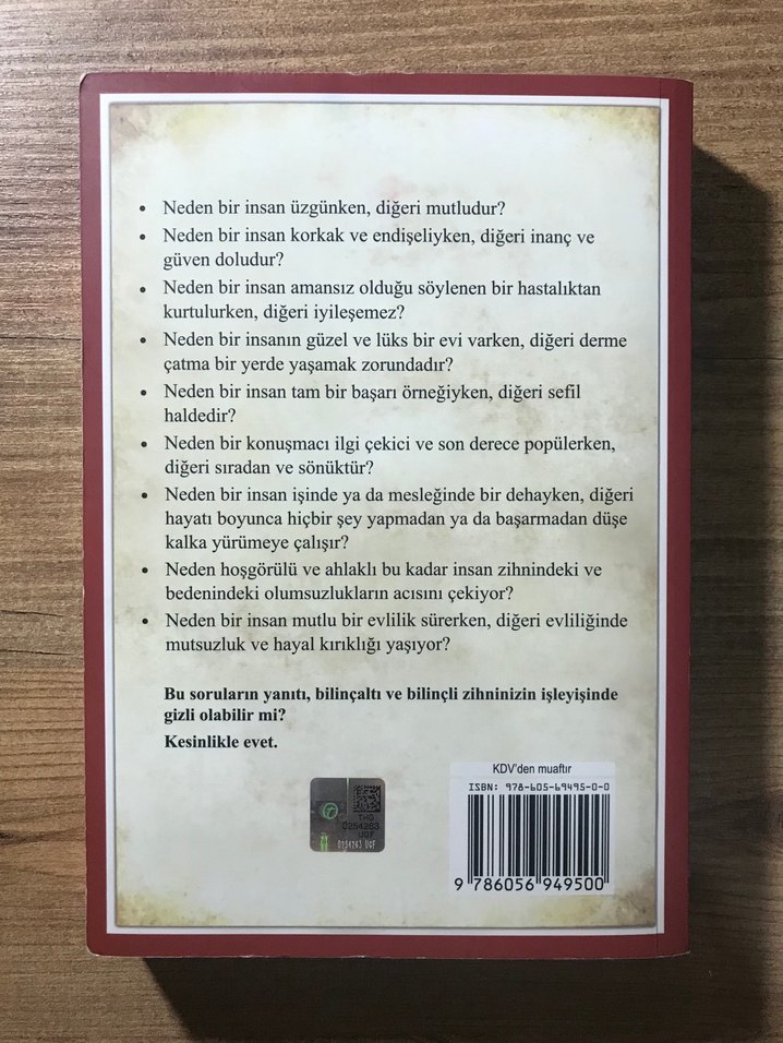 Bilinçaltının Gücü - Joseph Murphy - Görsel 2