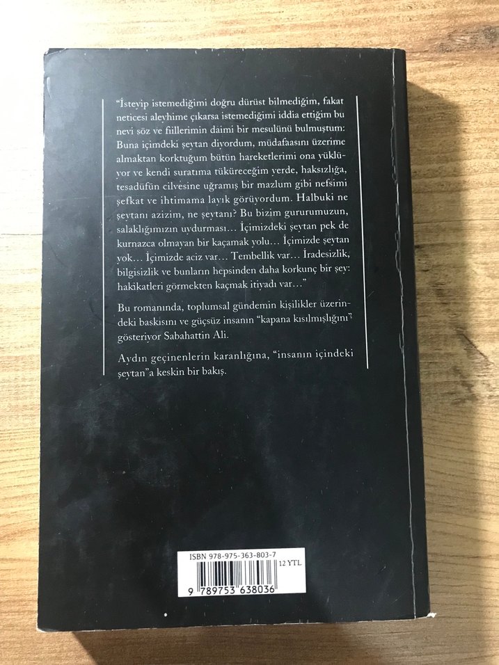 İçimizdeki Şeytan - Sabahattin Ali - Görsel 2