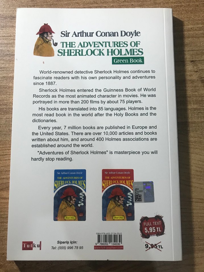 Sherlock Holmes Maceraları - Sir Arthur Conan Doyle - Görsel 2