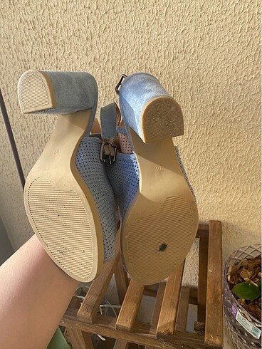 38 Beden çeşitli Renk Buz mavisi topuklu ayakkabı