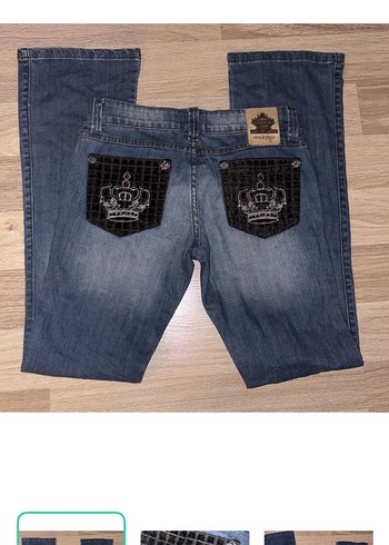 Diğer Vintage Flare Miss Me Pantolon Acil Satilik
