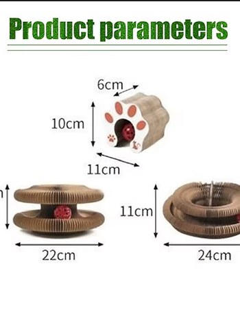 kediler için tırmalama ve oyun - Görsel 3