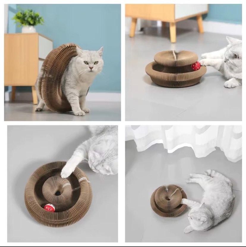 kediler için tırmalama ve oyun - Görsel 5