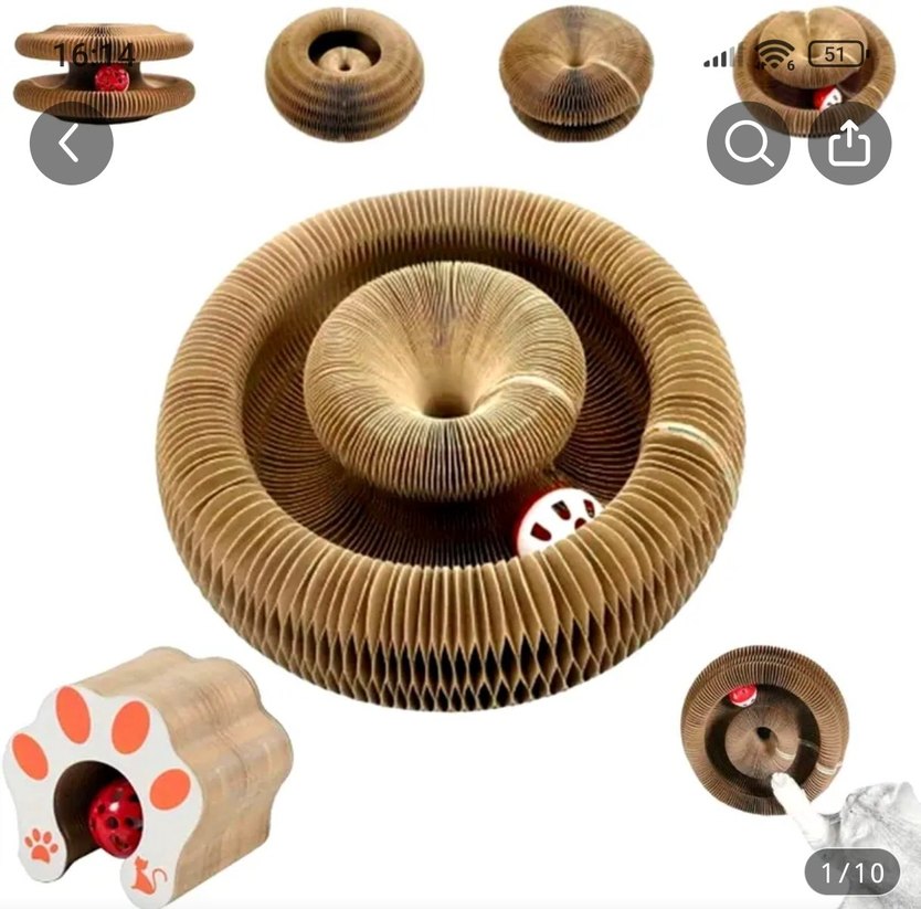 kediler için tırmalama ve oyun - Görsel 4