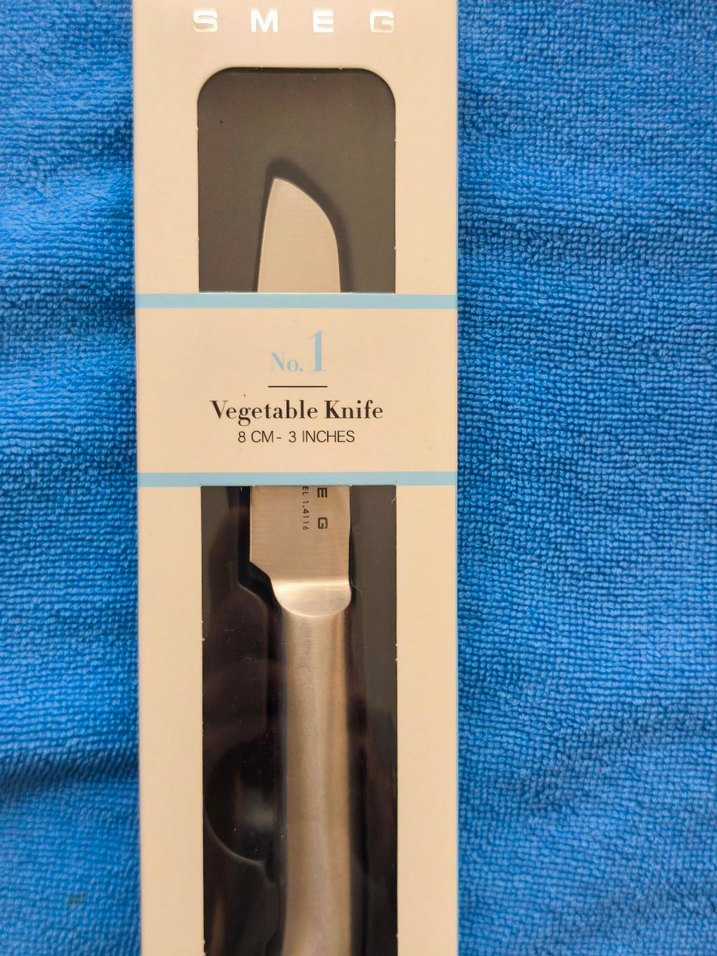 SMEG sebze bıçağı, ağız uzunluğu 8cm , Alman çeliği - Görsel 4