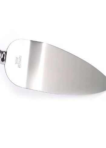 Pasta bıçağı + pasta kepçesi seti, kaliteli paslanmaz çelik. - Görsel 14