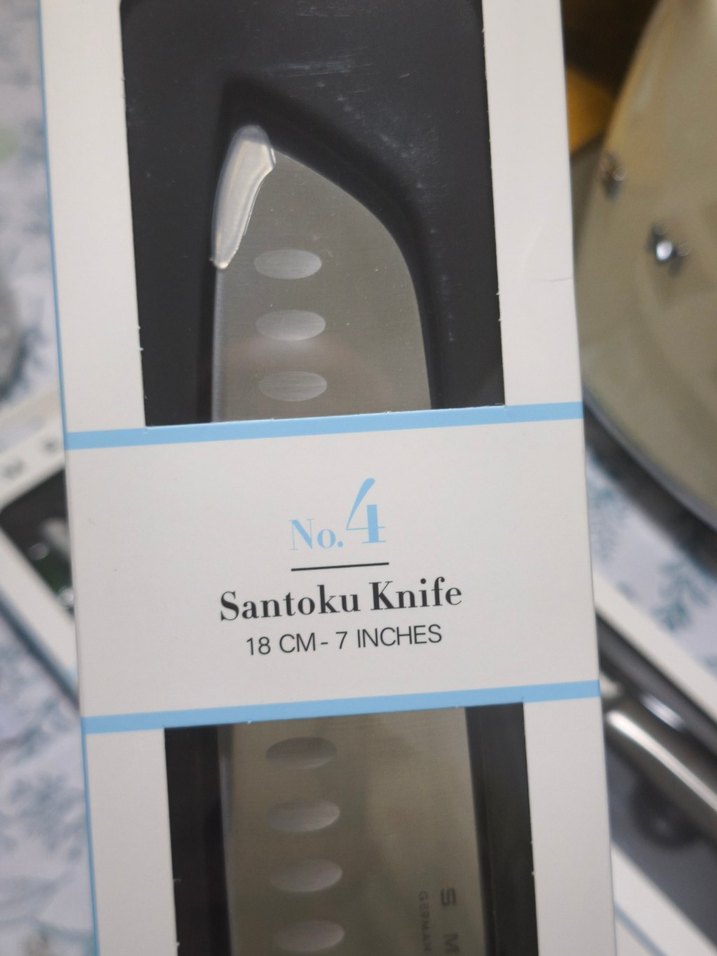 SMEG Marka 6li Şef bıçak  seti ve standi - Görsel 5