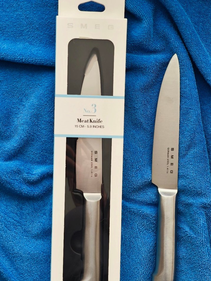 SMEG et bıçağı, ağız uzunluğu 15cm , Alman çeliği, - Görsel 2