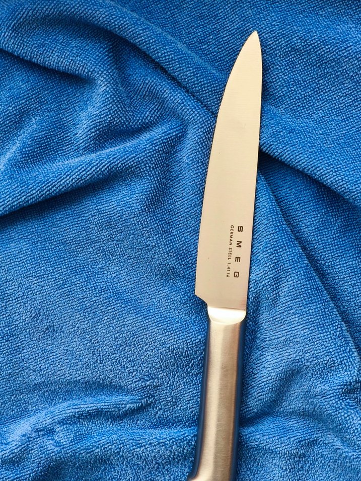 SMEG et bıçağı, ağız uzunluğu 15cm , Alman çeliği, - Görsel 4