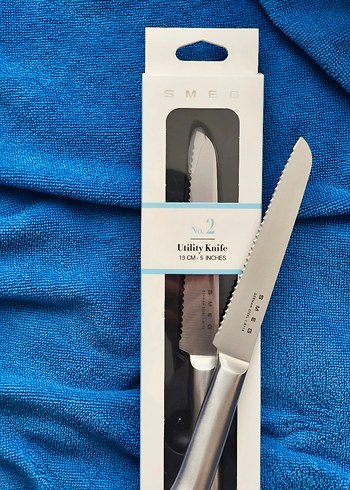 SMEG genel kullanim bıçağı, ağız uzunluğu 12cm , Alman çeliği, - Görsel 2