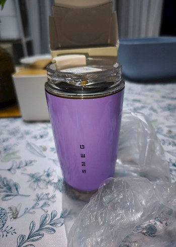 Smeg Sarı Termos Bardak - Görsel 5