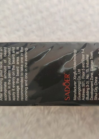 Sadoer Erkekler için Sakal Bakım Serumu 30ml - Görsel 4