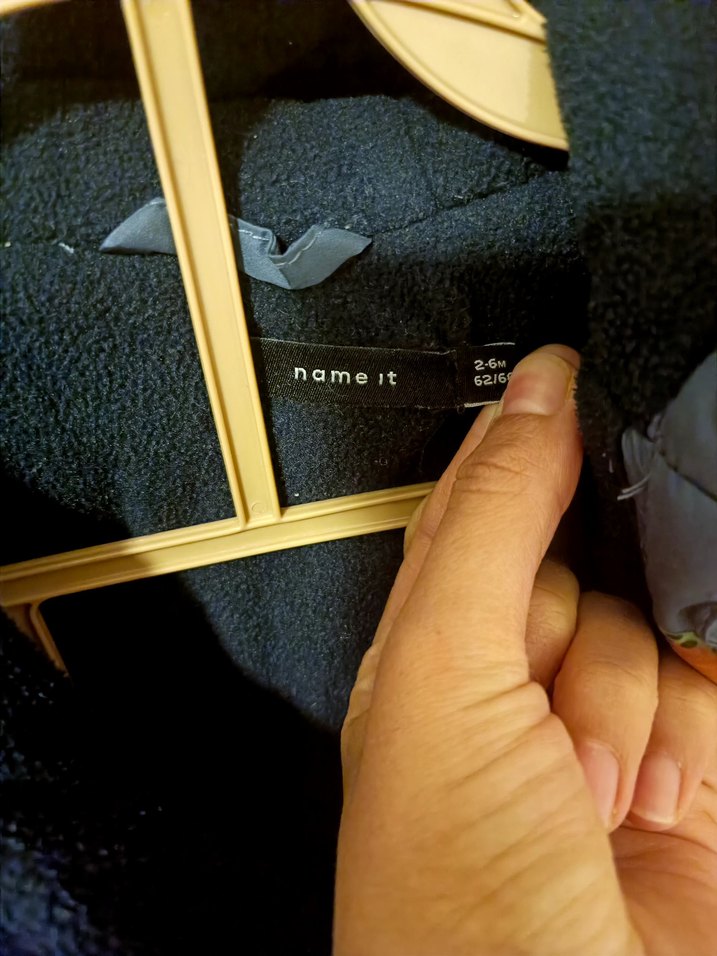 Fermuarlı Bebek lacivert Dinozor Desenli Astronot  mont Tulumu - Görsel 5