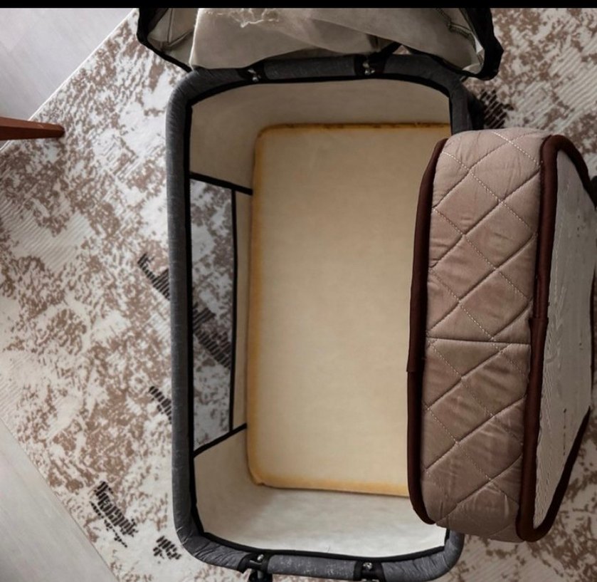 Gri Polly Bebek Beşiği - Görsel 2