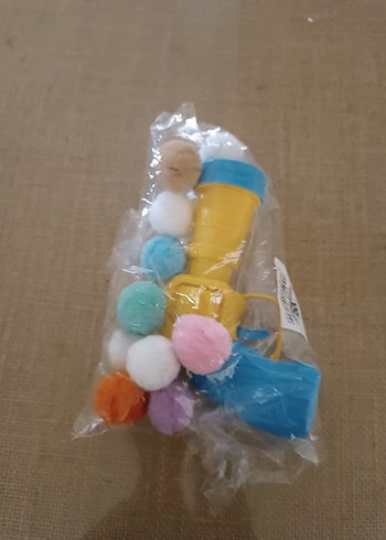 Beden Renk Pastel Renkli Oyuncak Tabanca
