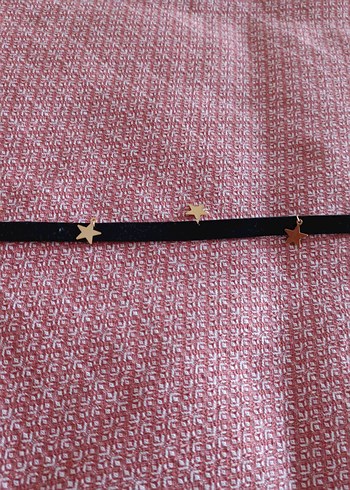 Diğer Yıldız Detaylı Mini Bohem Kadın tasma choker Kolye