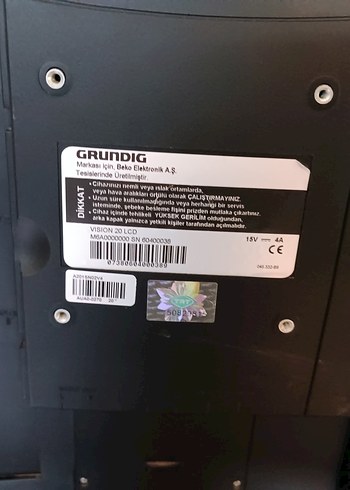 siyah Grundig televizyon - Görsel 9