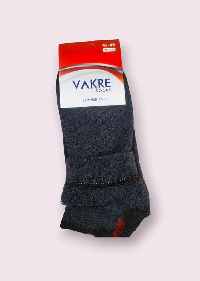 Kışlık kısa patik çorap - Görsel 3