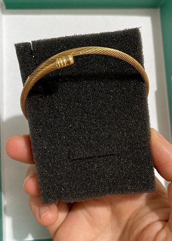 Boncuklu Altın Renk Bohem Bileklik - Görsel 2